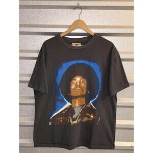 Rare Vintage Snoop Dogg Tee with 'Murder Was The Case' Print Large